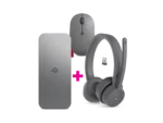 Lenovo Go Wired ANC Headset + Wireless Mobile Power Bank + Wireless Mouse Bundle