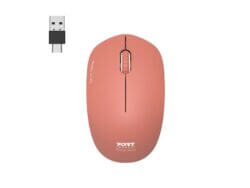 Port Connect Wireless Mouse II RF Terracotta