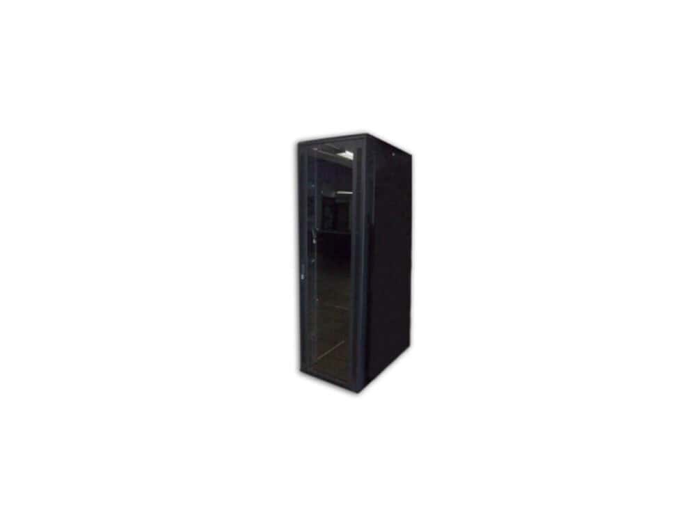 acconet 27u unassembled floor standing 800mm cabinet perforated