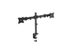 Economy Steel LCD VESA Desk Mount- For most 13"- 27" LCD Monitors