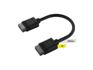 Corsair iCUE LINK Cable With Straight Connectors - Black