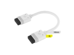 Corsair iCUE LINK Cable 2x 100mm With Straight Connectors - White