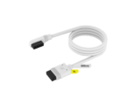 Corsair iCUE LINK Cable With Straight/Slim 90° Connector - White
