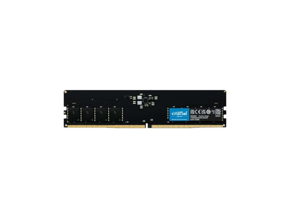 crucial 32gb 5600mhz ddr5 desktop memory