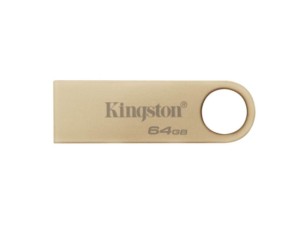 kingston 64gb 220mb/s metal usb 3.2 gen 1 datatraveler se9 g3