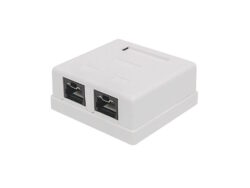 Acconet CAT6 Wall Box - Dual RJ45