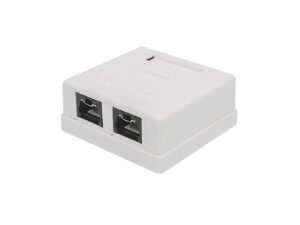 Acconet CAT6 Wall Box - Dual RJ45