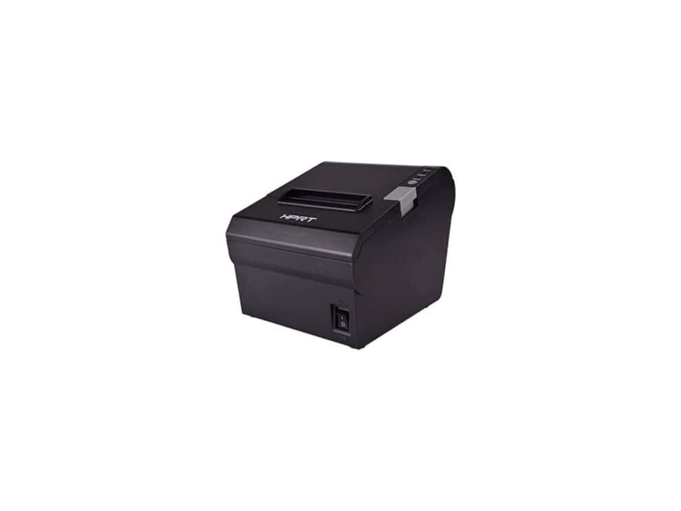 Black thermal receipt printer