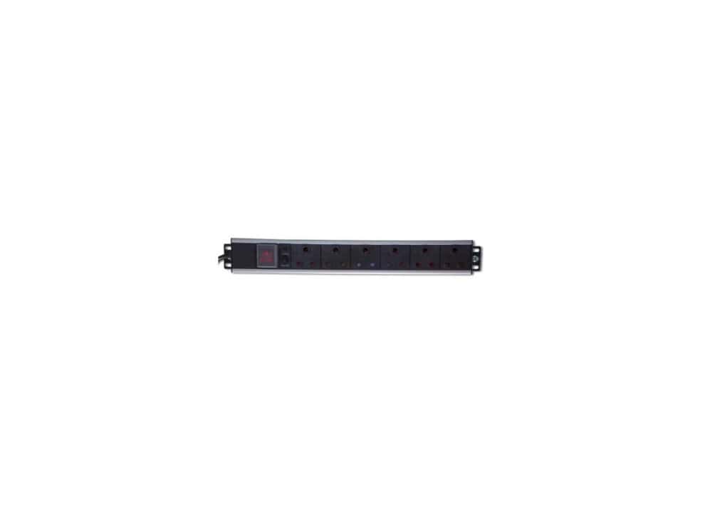 rct rsa 6 way 16a 19 rack mount za plug.