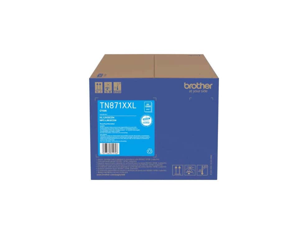 high yield cyan toner cartridge for hl l9430cdn; mfcl9630cdn