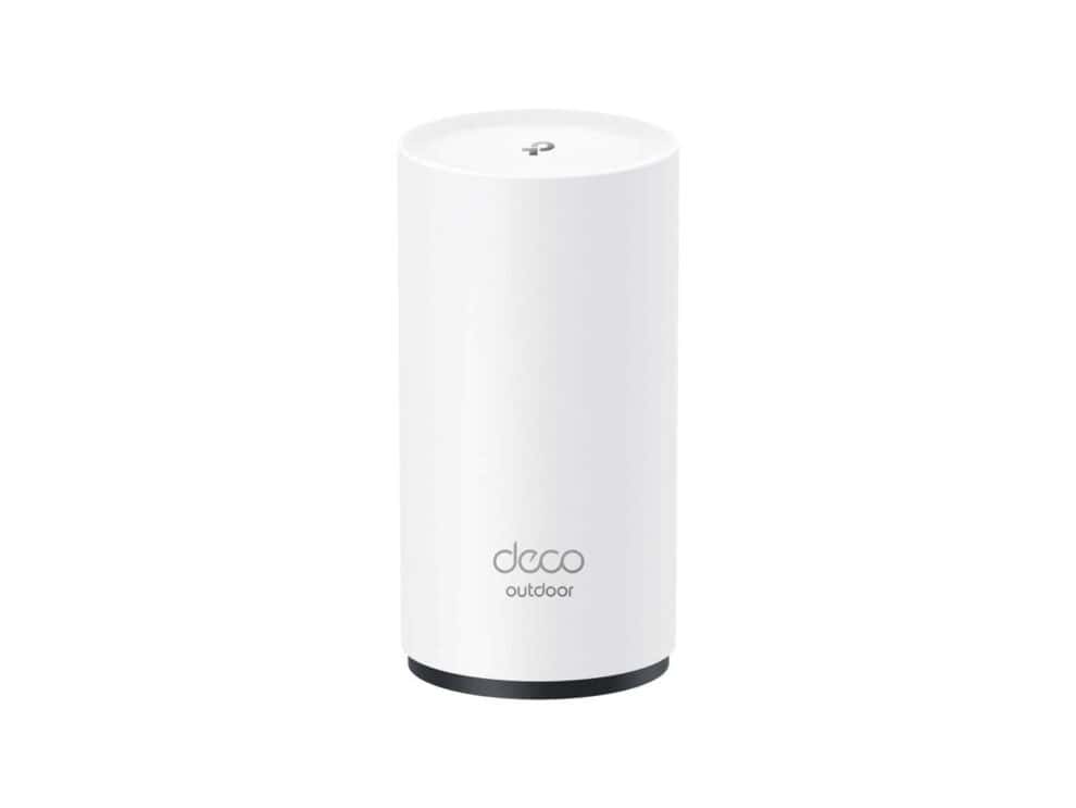 tp link ax3000 router outdoor/indoor mesh wi fi 6 (1 pack) Outdoor white cylindrical Wi-Fi router