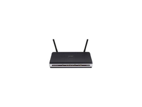 Wireless router with antennas