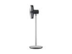 Side view of pedestal fan