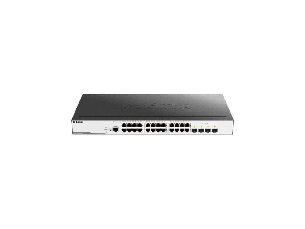 d link 24 ports 10/100/1000mbps + 4 sfp+ ports managed metro ethernet switch D-Link 24-port Ethernet switch