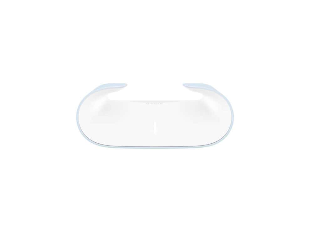 Modern white and blue router