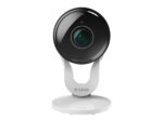 D-Link security camera on white background