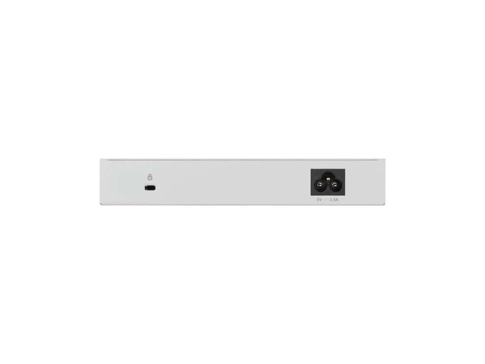 Rear view of white digital device
