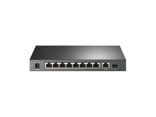 8-port network switch with uplink ports