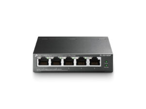 5-port desktop gigabit switch with PoE