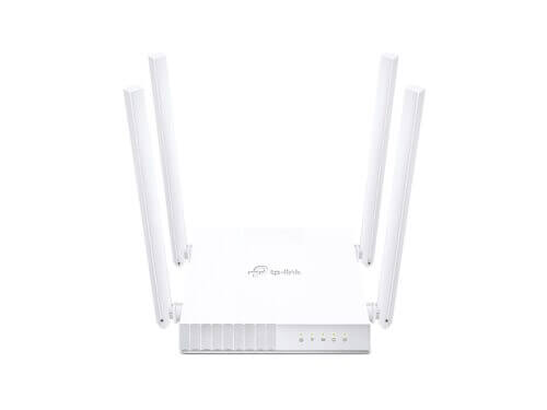 TP-Link Wi-Fi router with four antennas