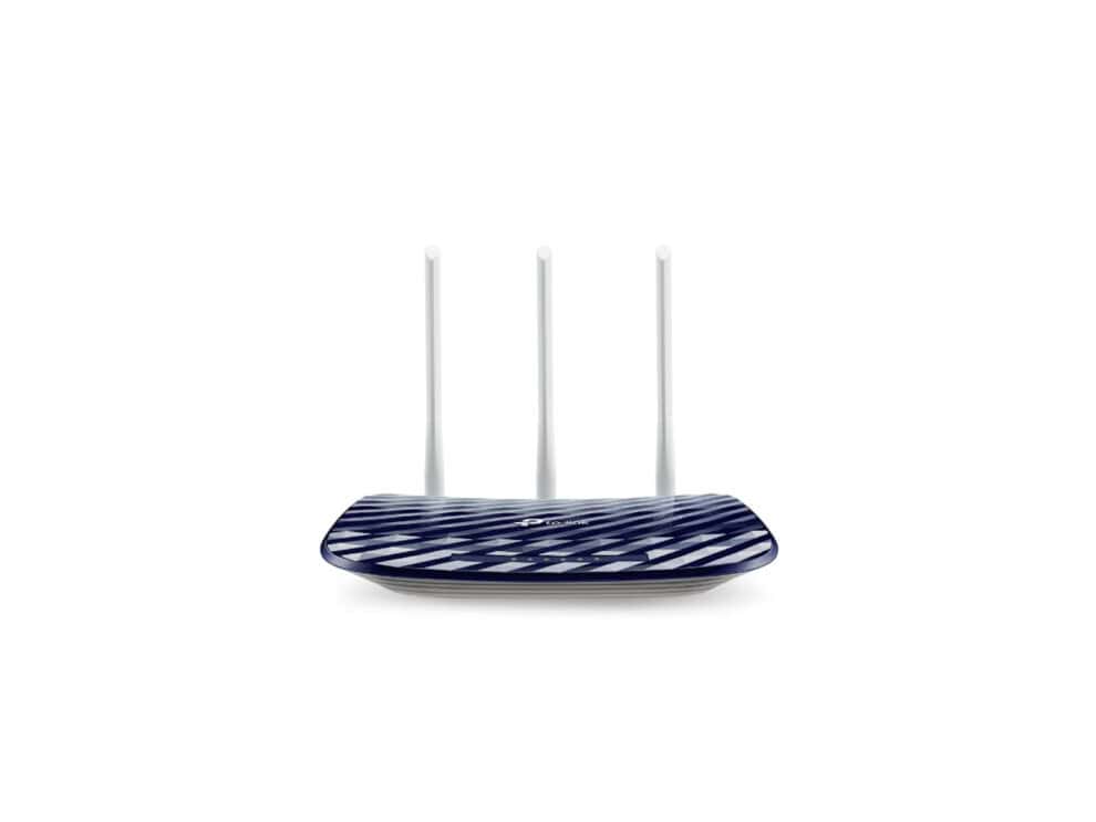 Wireless router with three antennas