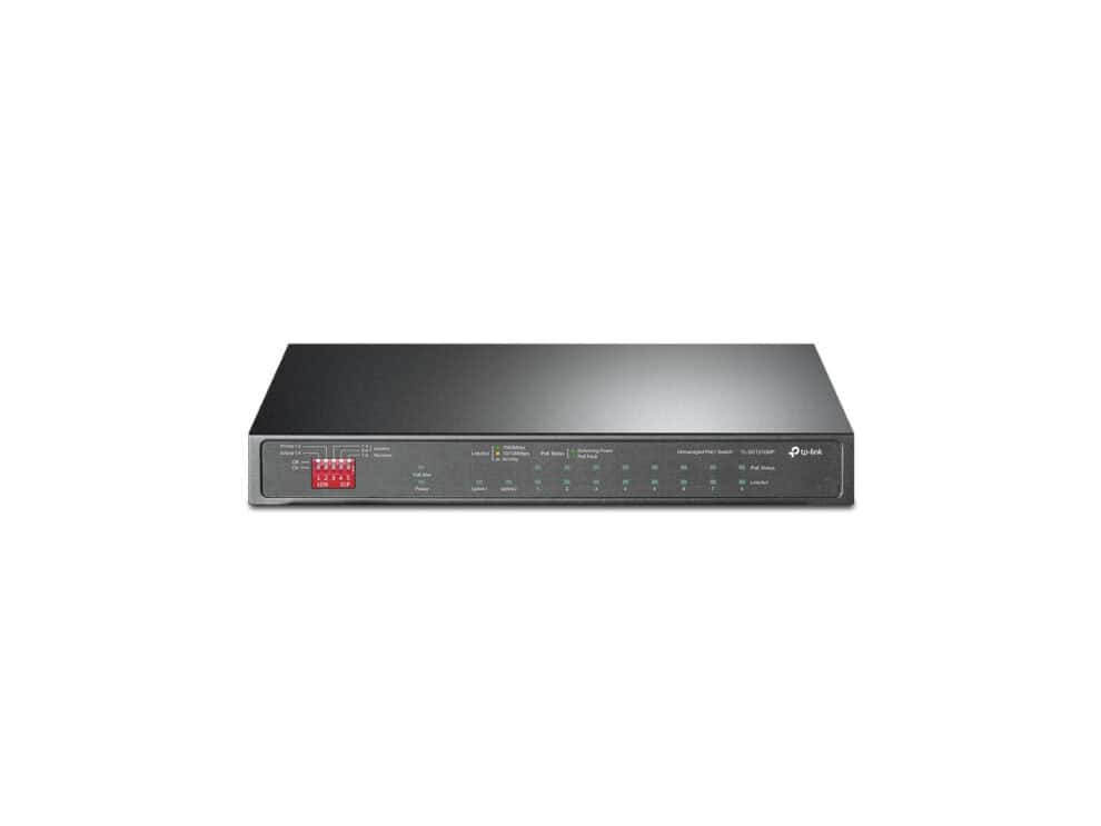 tp link 10 port gigabit poe+ desktop switch TP-Link unmanaged PoE switch