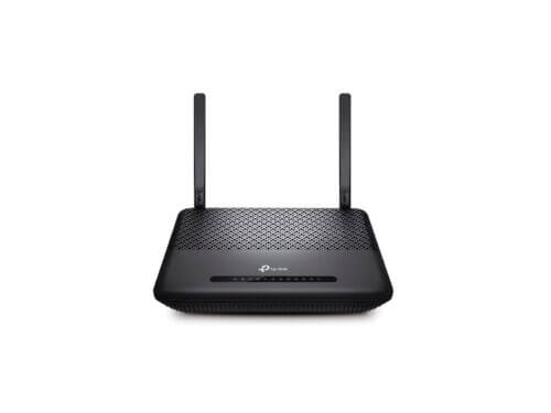 TP-Link wireless router with two antennas