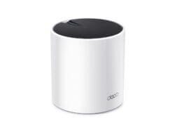 White cylindrical WiFi router