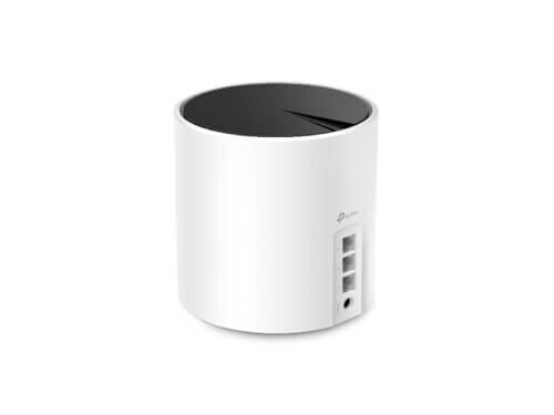 TP-Link white cylindrical Wi-Fi router