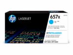 HP 657X High Yield Cyan LaserJet Toner
