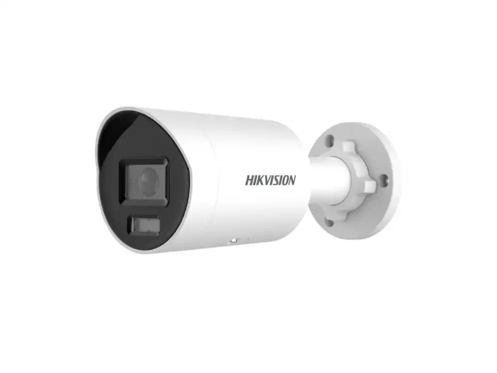 hikvision 4mp 2.8mm smart hybrid light with colorvu fixed mini bullet network camera Hikvision outdoor security camera