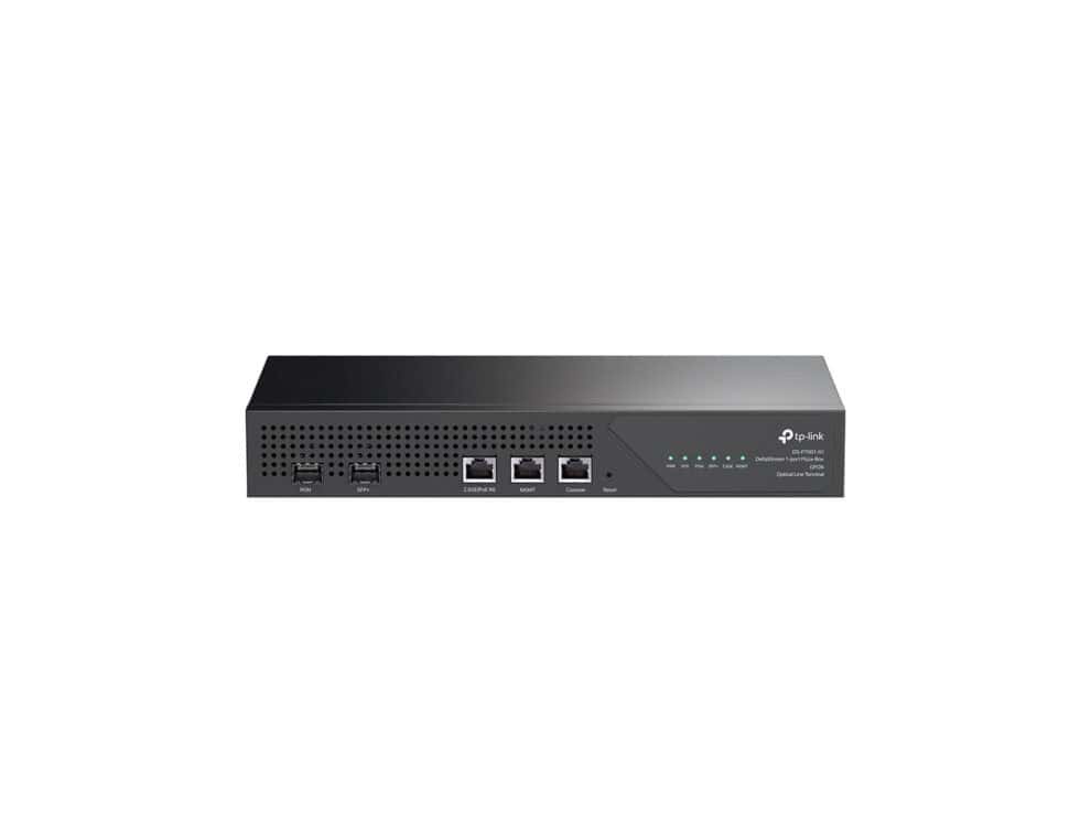 TP-Link network switch front view with ports