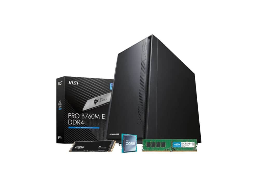 pcbuilder intel i7 12700 home master windows 11 desktop pc