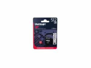 Patriot EP V30 A1 512GB Micro SDXC Card + Adapter