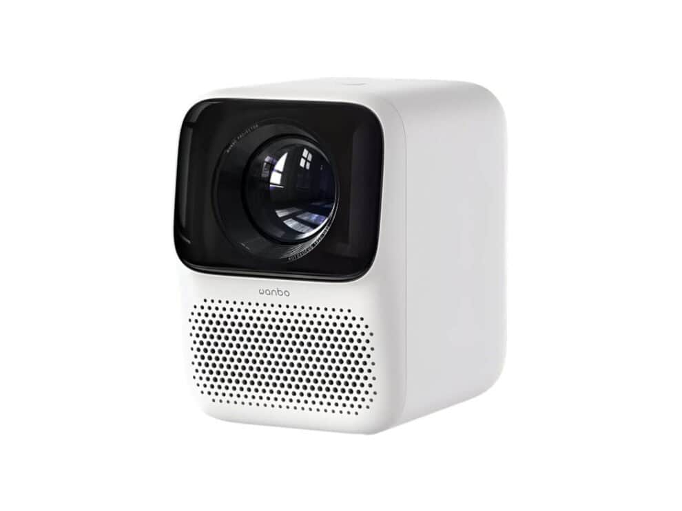 wanbo t2 max 1080p 450ansi android 9.0 smart projector white