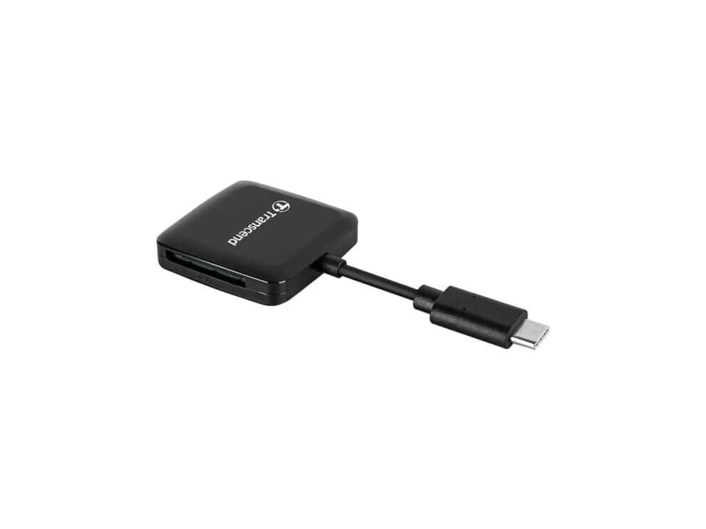transcend usb 3.2 gen1 type c ( 5 gbps) sd & microsd card reader
