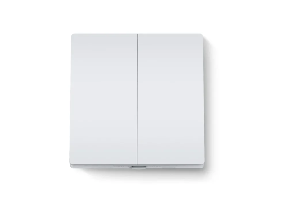 tp link tapo smart light switch 2 gang 1 way White double light switch on wall