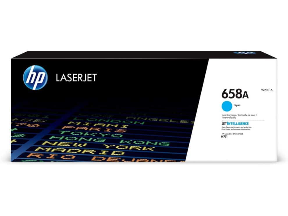 hp 658a cyan laserjet toner
