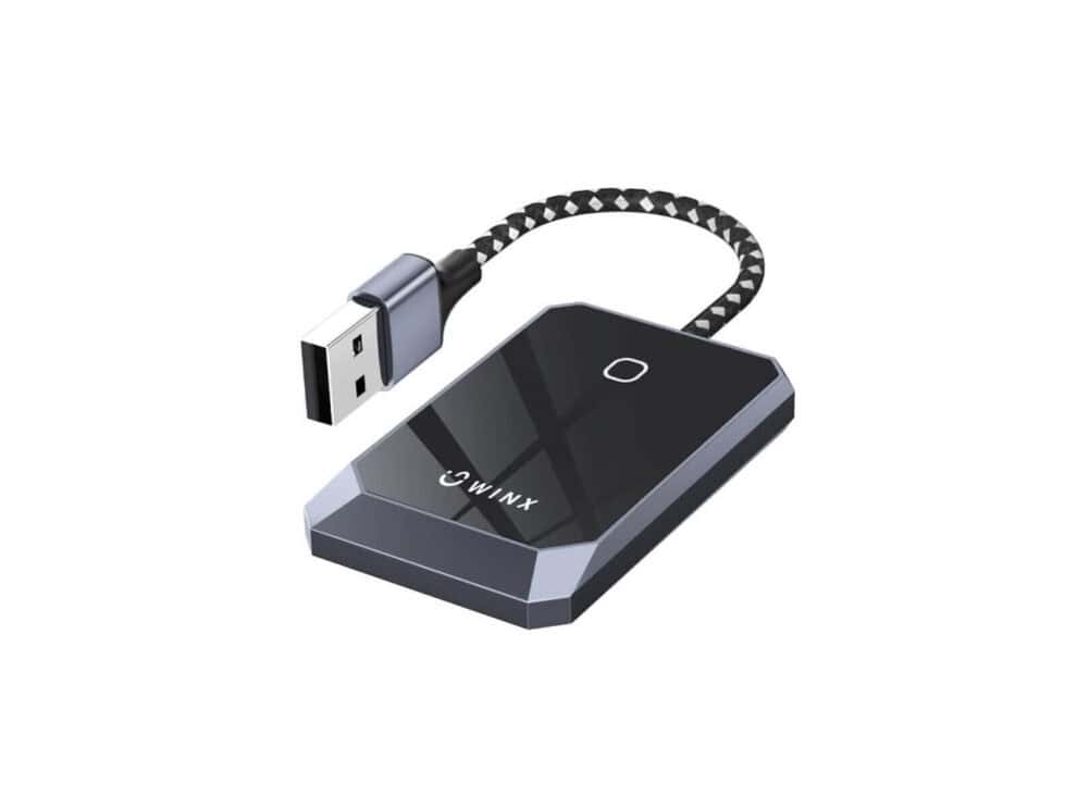 winx connect wireless carplay and android auto adapter