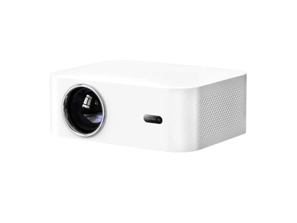 wanbo x2 max 1080p 450ansi android 9.0 smart projector white
