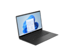 Black laptop with Windows desktop screen