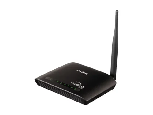 D-Link wireless router with one antenna