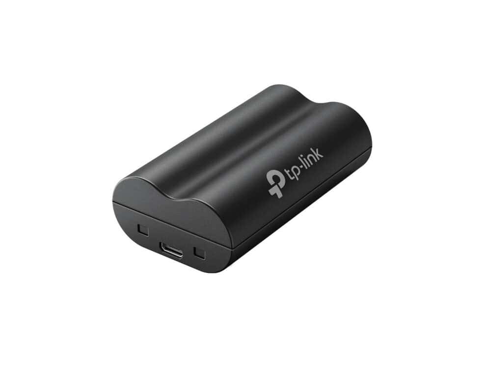 tp link tapo battery pack TP-Link black cylindrical device