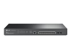 TP-Link TL-SG3210XHP-M2 JetStream 8-Port 2.5GBASE-T and 2-Port 10GE SFP+ L2+ Managed Switch with 8-Port PoE+