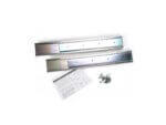 Adjustable rack-mount kit with screws and instructions.