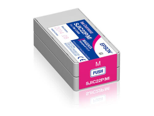 Epson SJIC22P magenta ink cartridge