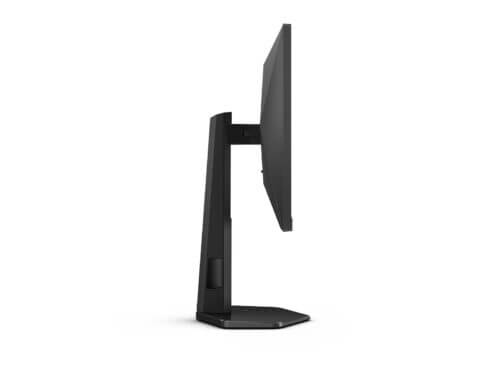 Side view of a computer monitor