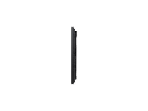 Side view of flat LED TV
