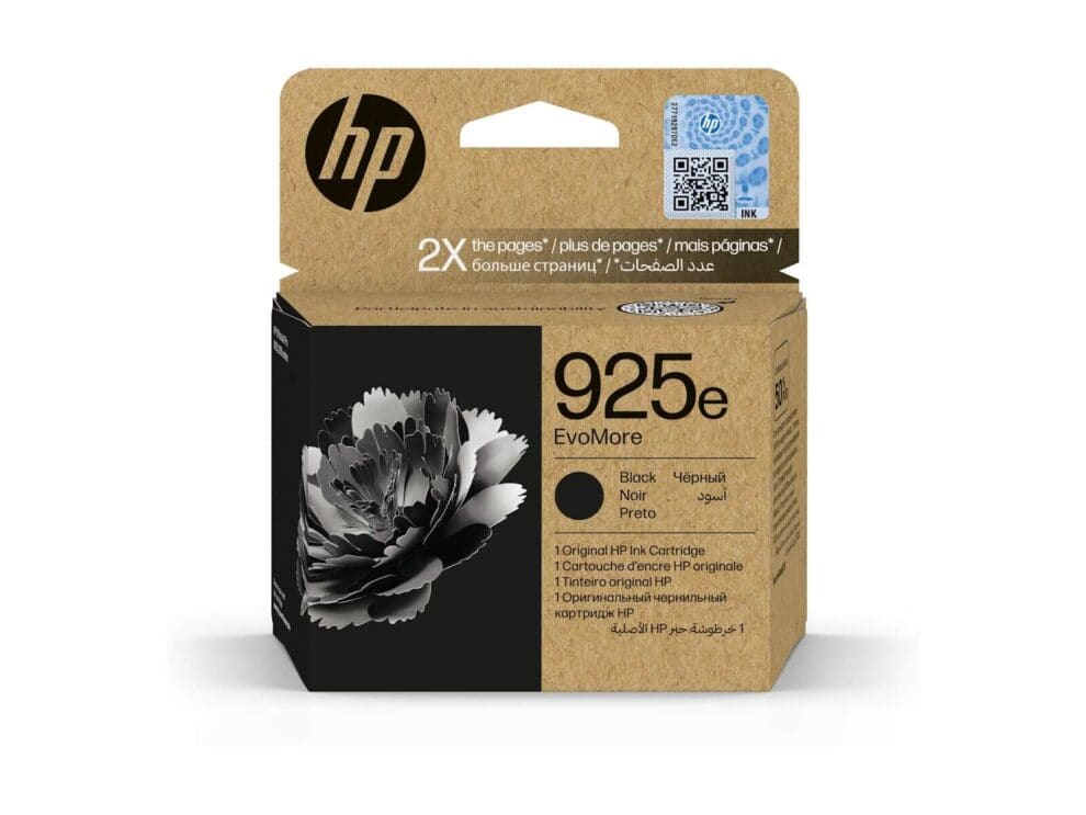 hp 925e evomore black original ink cartridge