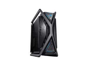 Gaming PC tower with LED lights